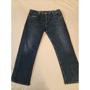Levi's 505 Men's Blue Denim Straight Leg Jeans Reg Fit Size W40x30L Casual Work